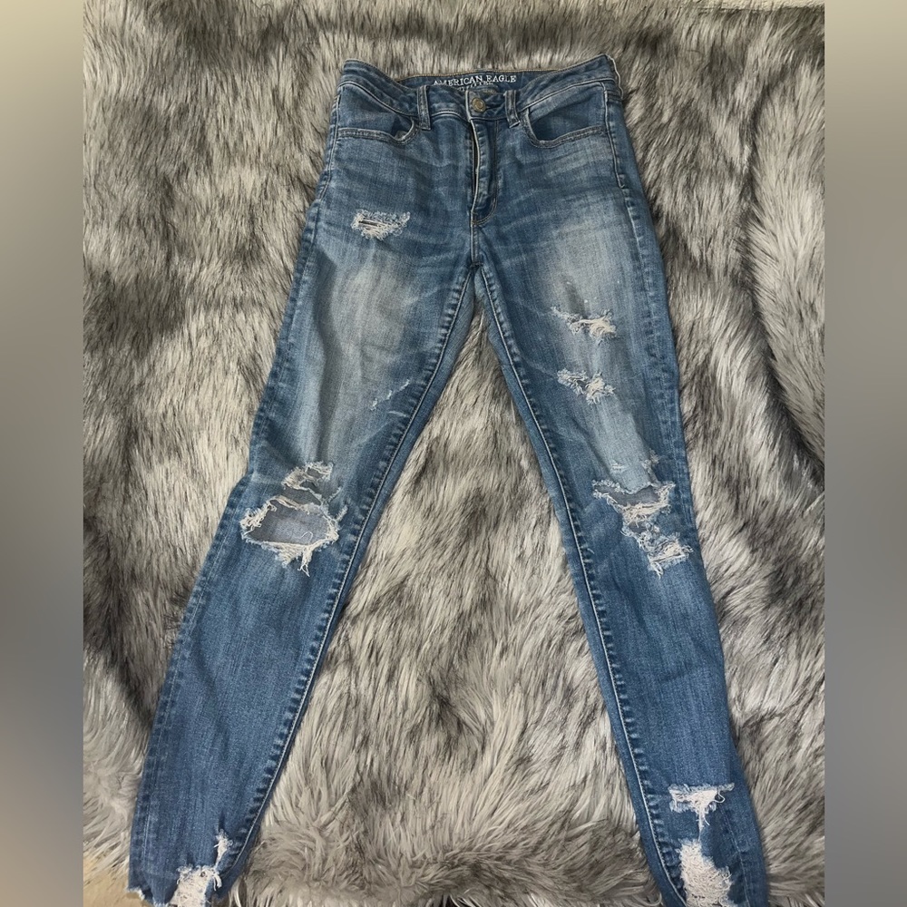 Distressed Jeans